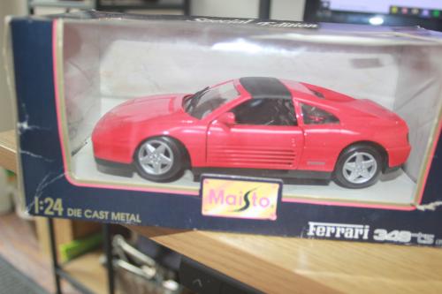 Ferrari f50 of Jaguar XJ220 of Ferrari 348TS,,maat 1:24