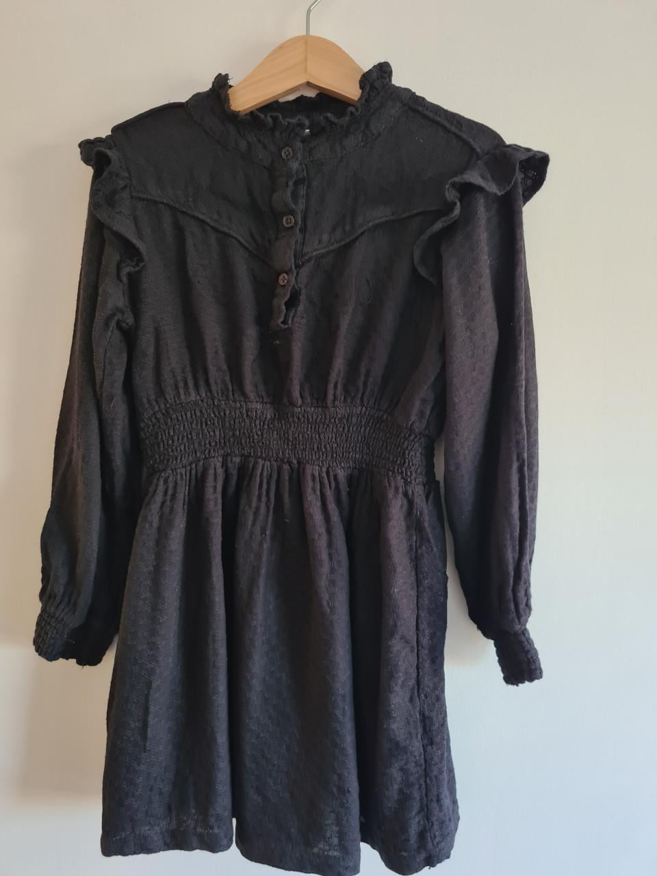 Zwart jurkje Zeeman maat 134/140