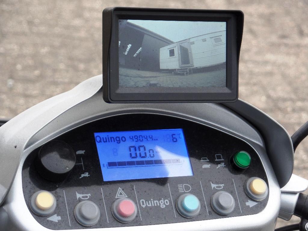 Scootmobiel met 5 wielen, achteruitrij camera, verwarmde handvatten
