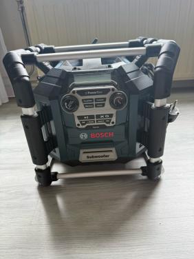 Te koop: Bosch GML 20 bouwradio – zo goed als nieuw!