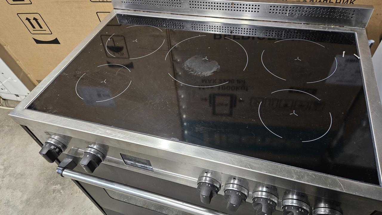 Inductie fornuis 90 cm