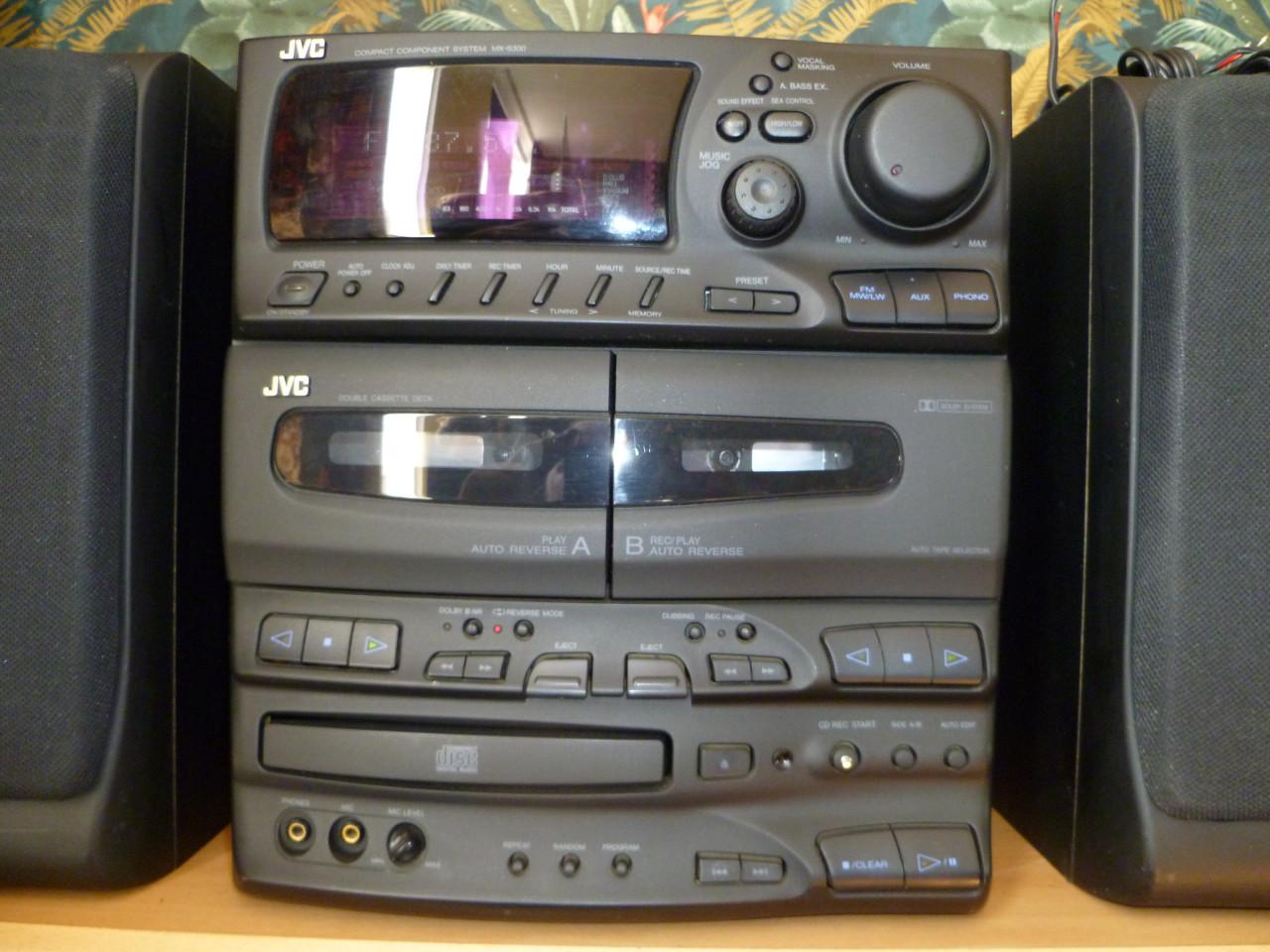Jvc stereo,set