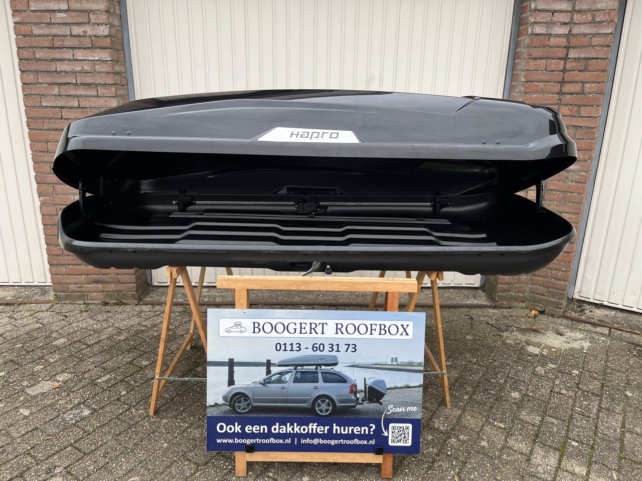 Hapro Trivor 640 dakkoffer Brilliant Black