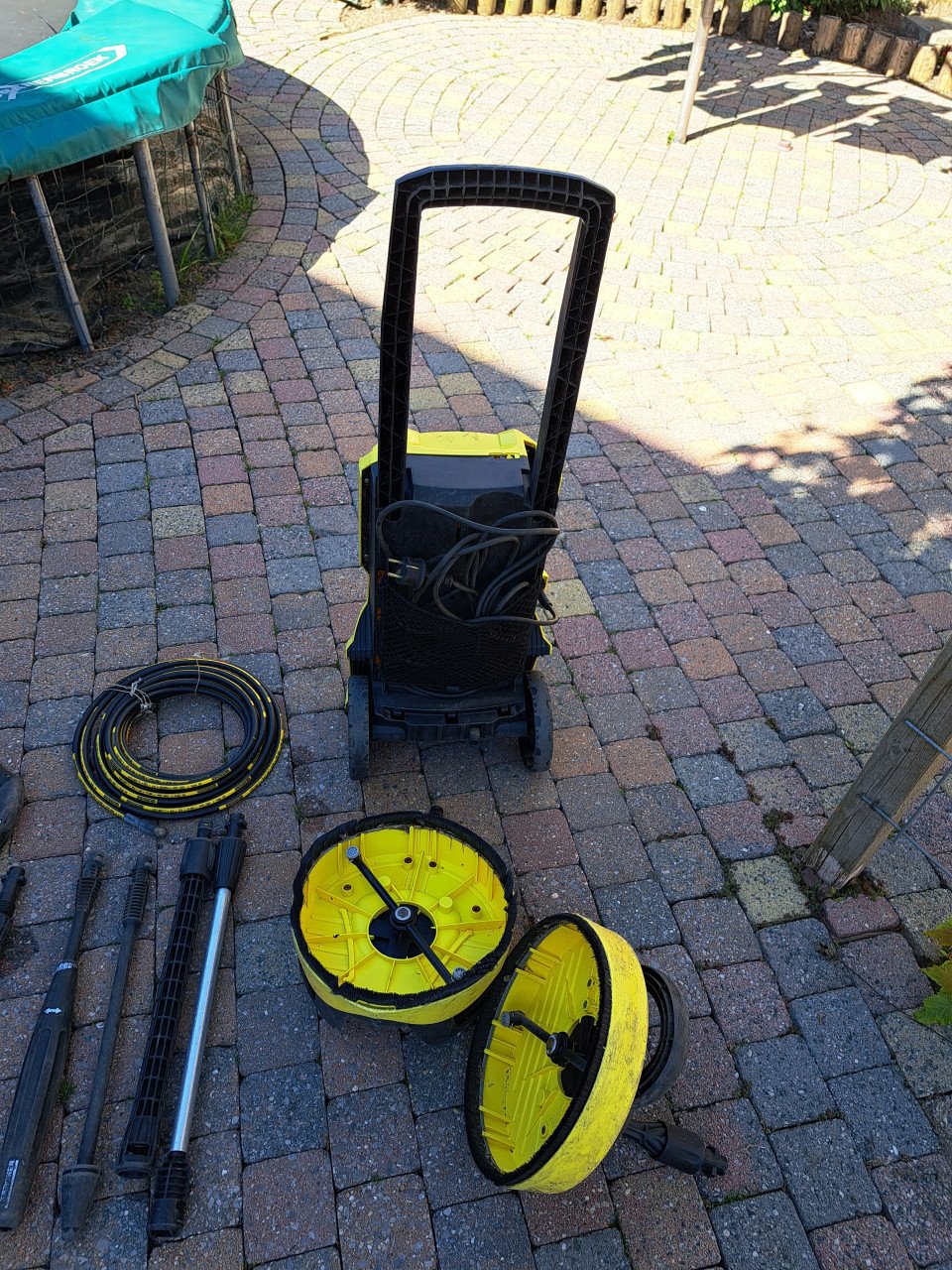 Karcher hogedrukspuit met diverse accessoires
