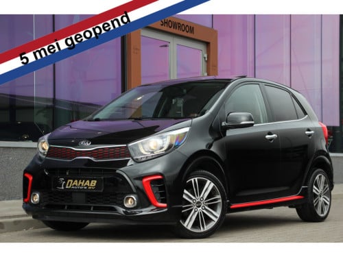 Kia Picanto 1.0 t-gdi gt-line | schuif/kanteldak | leder | applecarplay | b