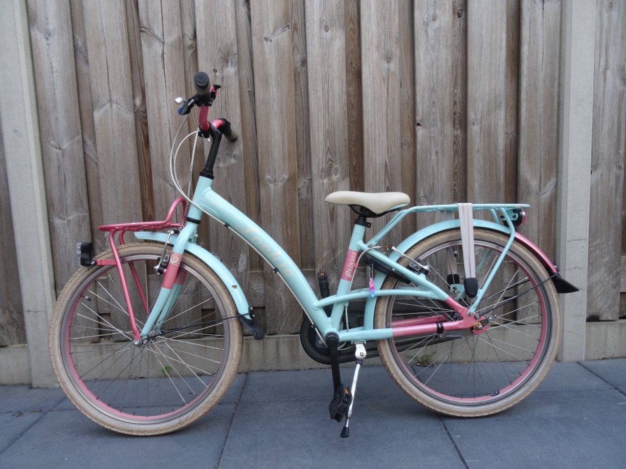 Loekie Prinses 22 inch meisjesfiets 3 versnellingen