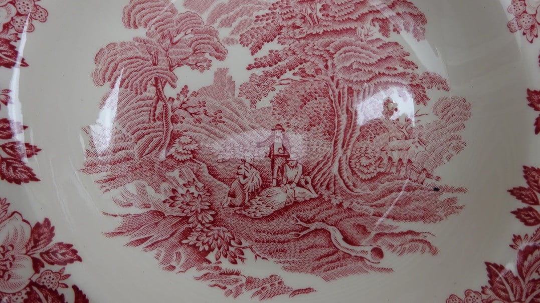 Woodland Enoch Wedgwood servies 3x6 borden