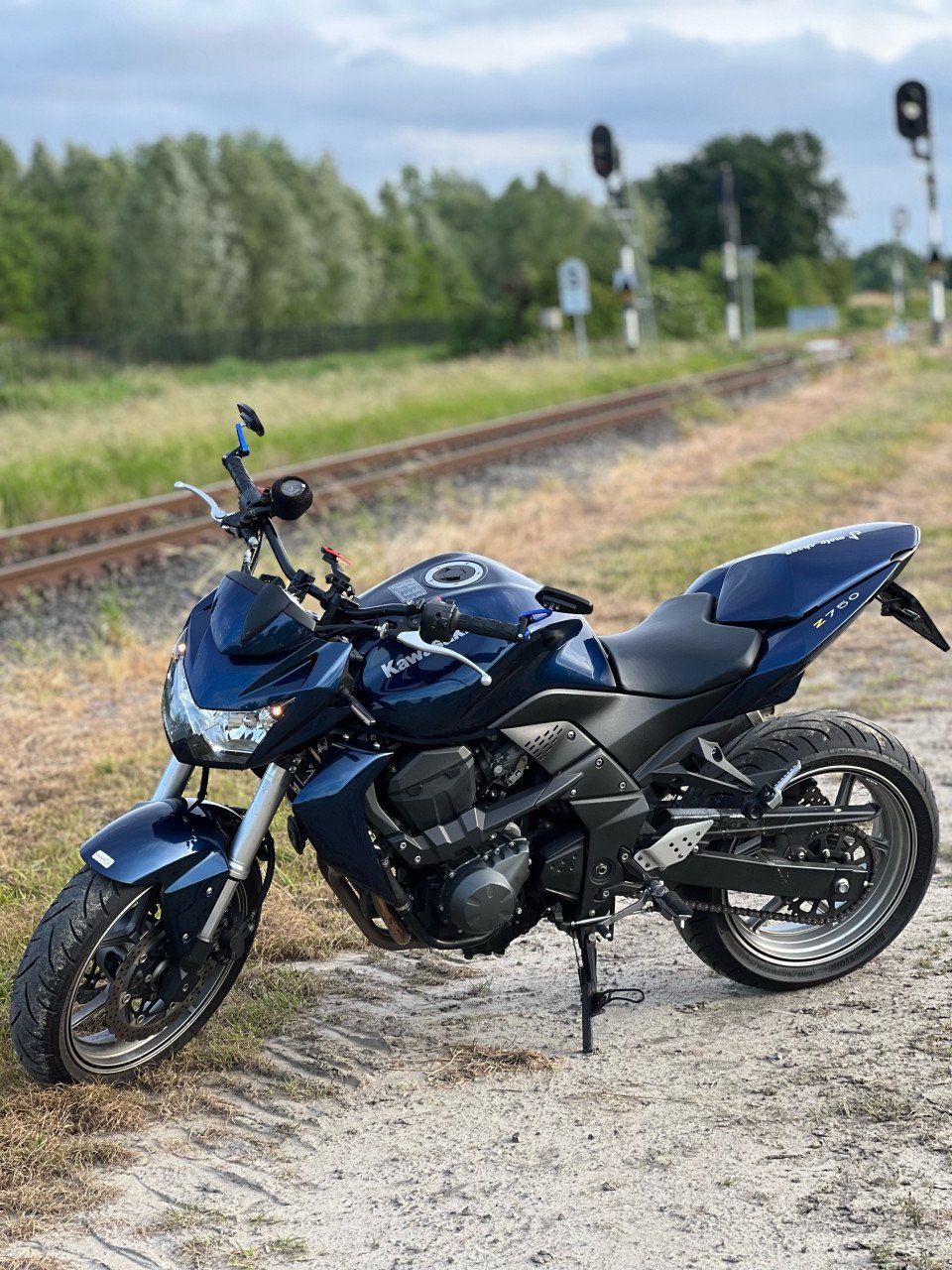 Kawasaki z750 Blauw 2008
