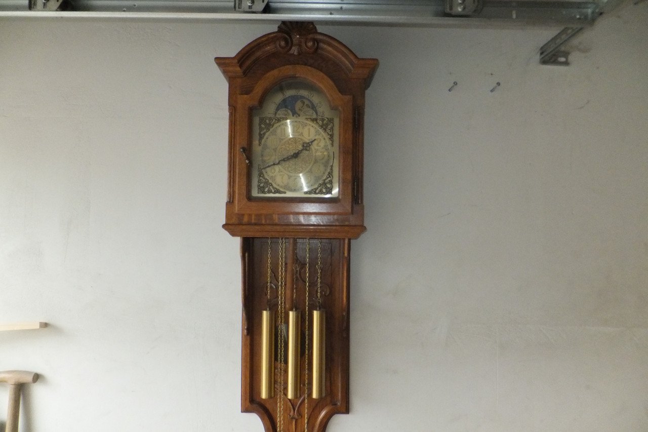 Houten klok