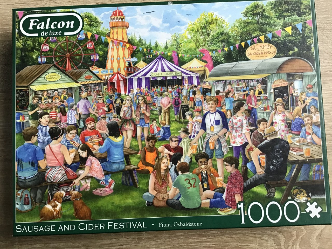 Gibsons en falcon legpuzzels