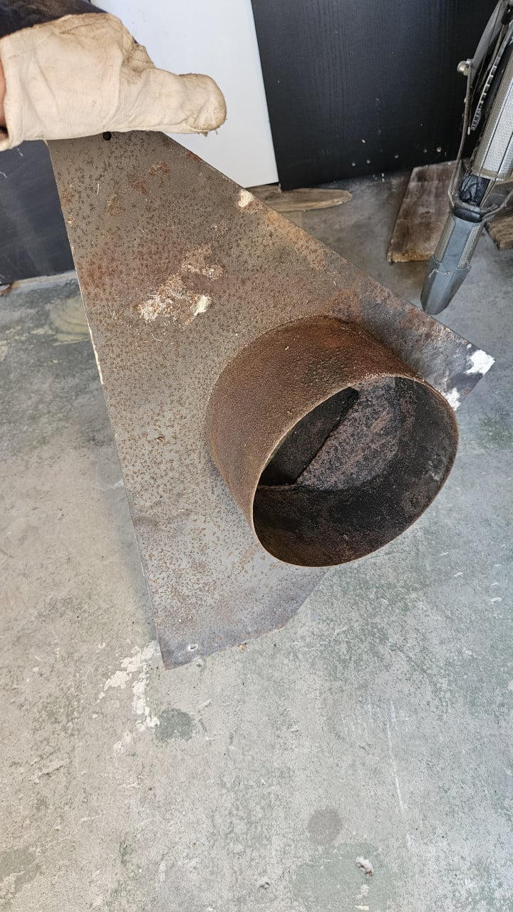 Hout kachel