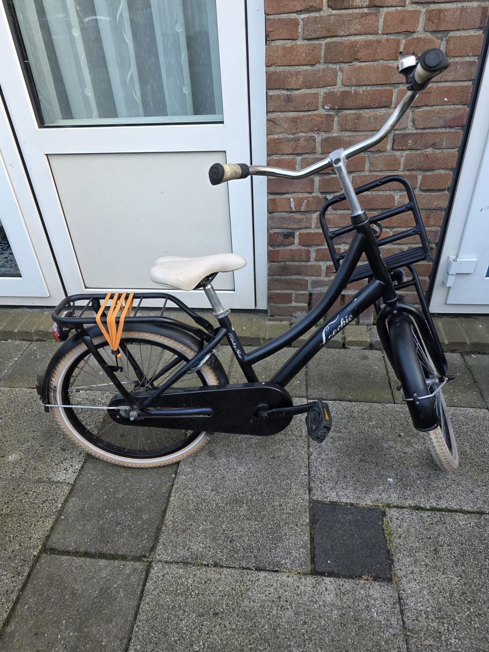 Jongens fietsje 20inch met trap rem achter-vanaf 7 tot 9 jaar