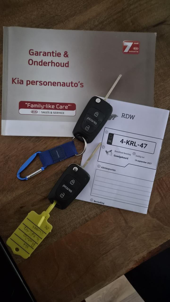 Kia Picanto Zwart; APK tot sept 2027!!