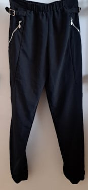 Stijlvolle River Island broek met leuke details - maat 36