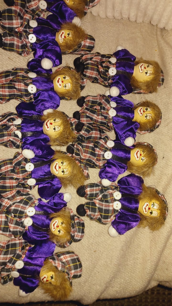 Clown poppen in nieuw staat