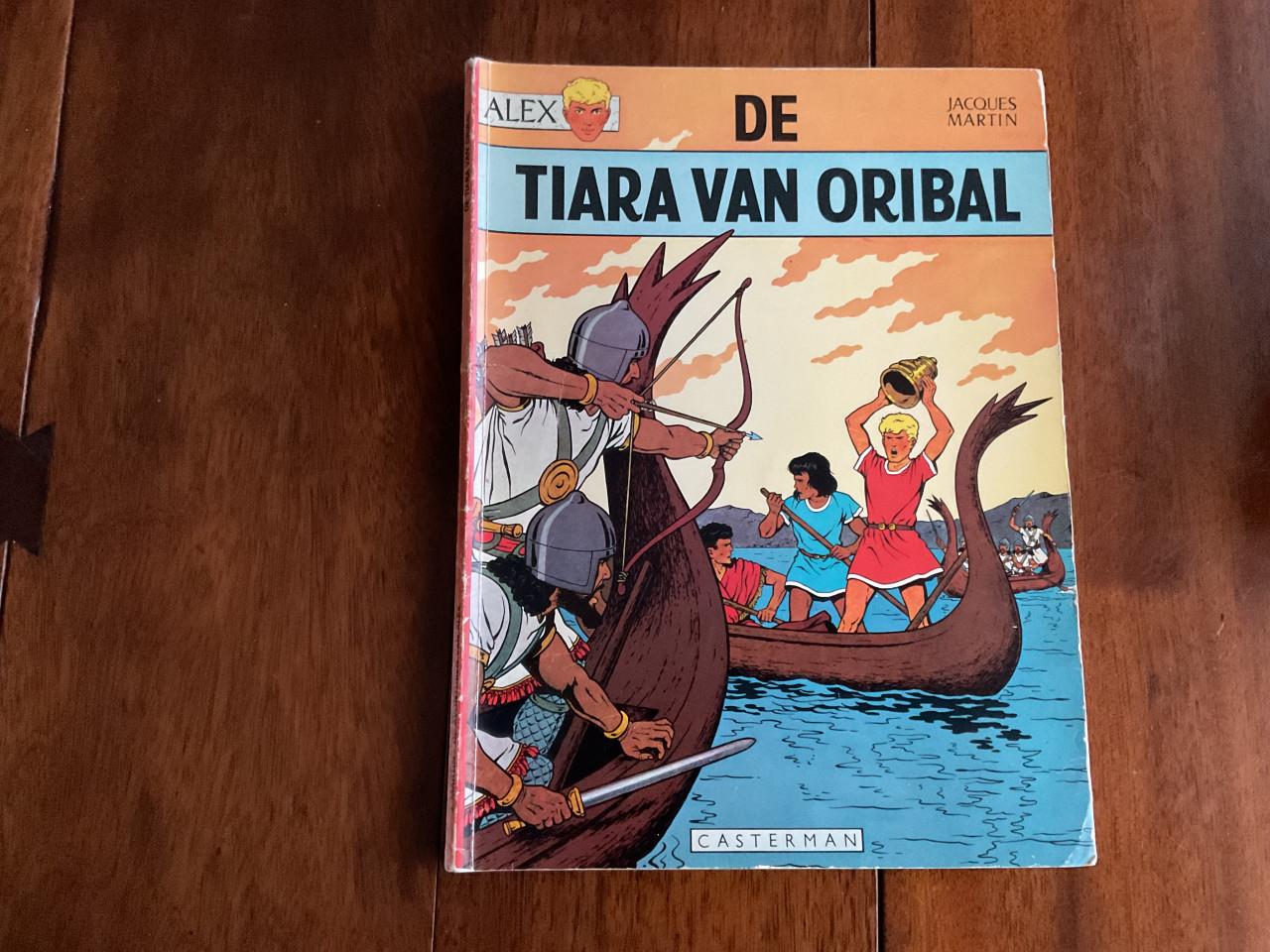ALEX. De tiara van Oribal.     Iorix de Grote.   Jaques Martin.   Casterman