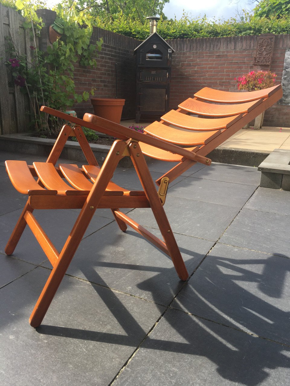 Terras tafel en stoelen