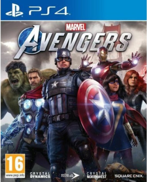 ZGAN PS4 game, MARVEL AVENGERS, geen krasje