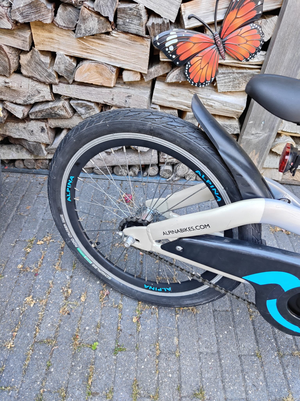 Alpina Brave 20 inch fiets nieuwe Schwalbe banden