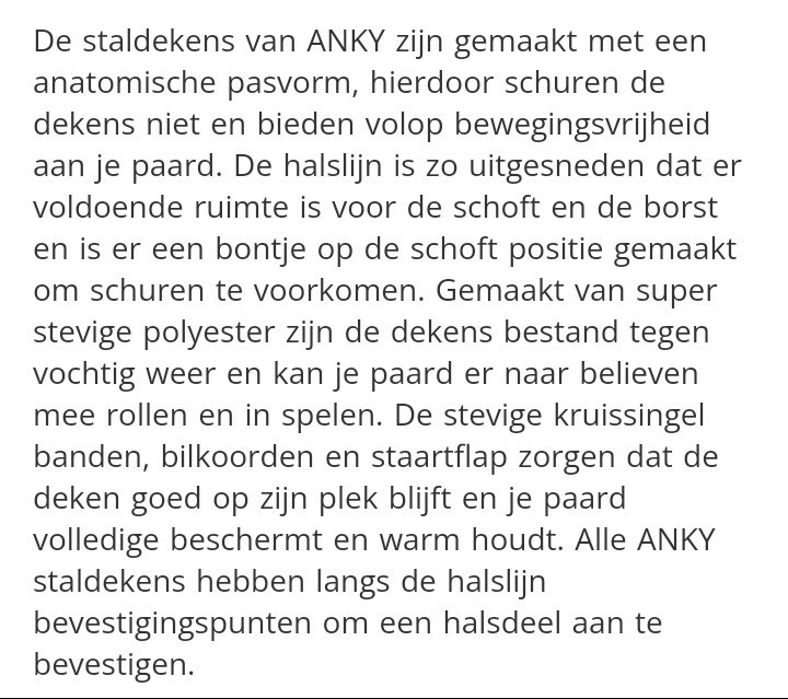 ANKY DEKEN 215 7.0