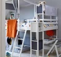 Vibel (van peuter tot volwassene)lifetime slaapkamer,ORIGINEEL ameublement