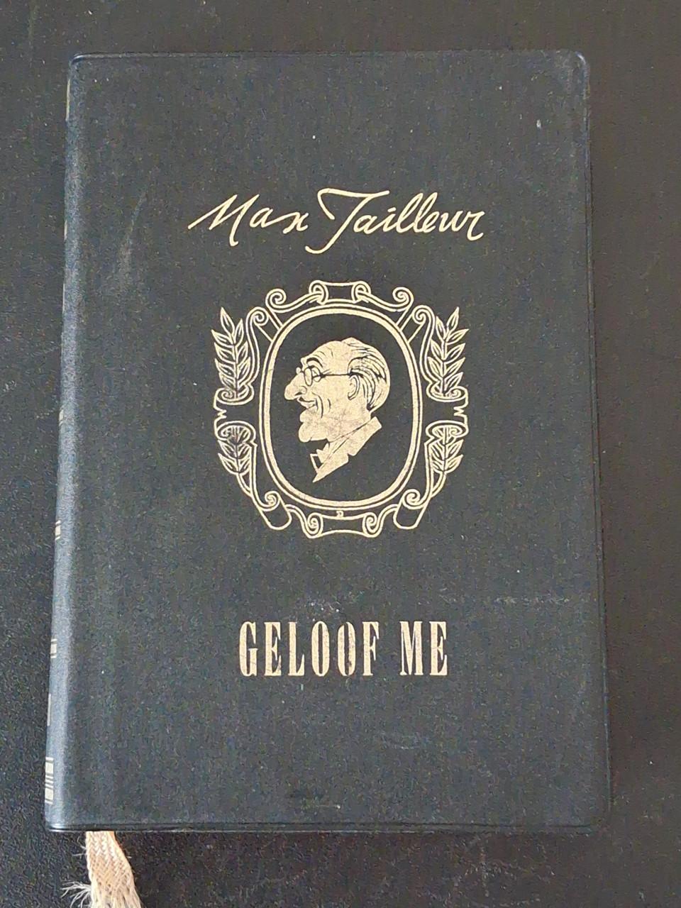 Max Tailleur: Geloof me