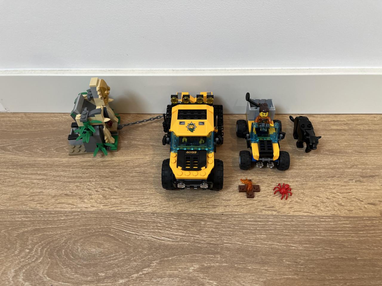 LEGO Jungle missie met voertuigen