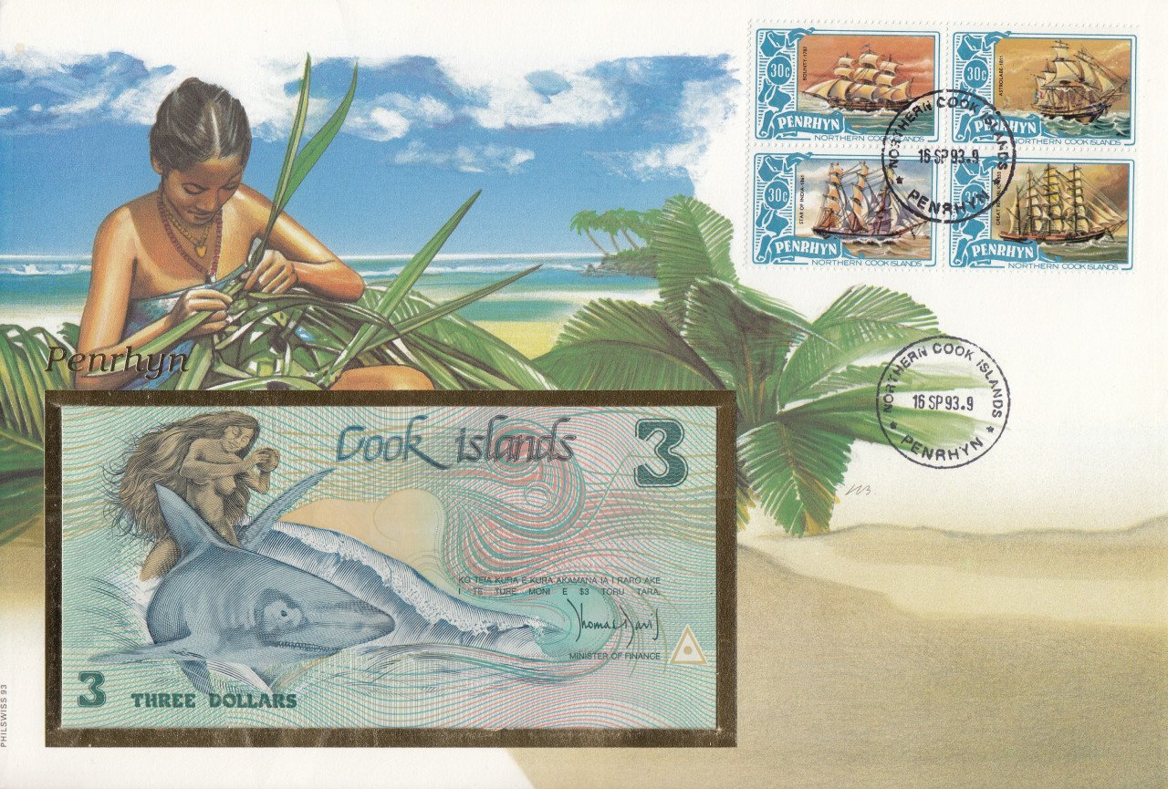 Muntbiljet Penrhyn / Cook Islands