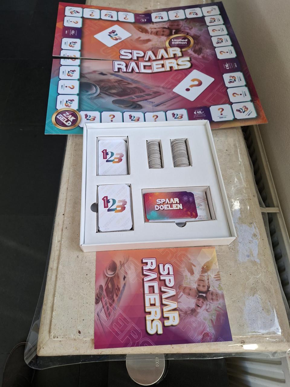 Spel Spaar Racers: omgaan met geld