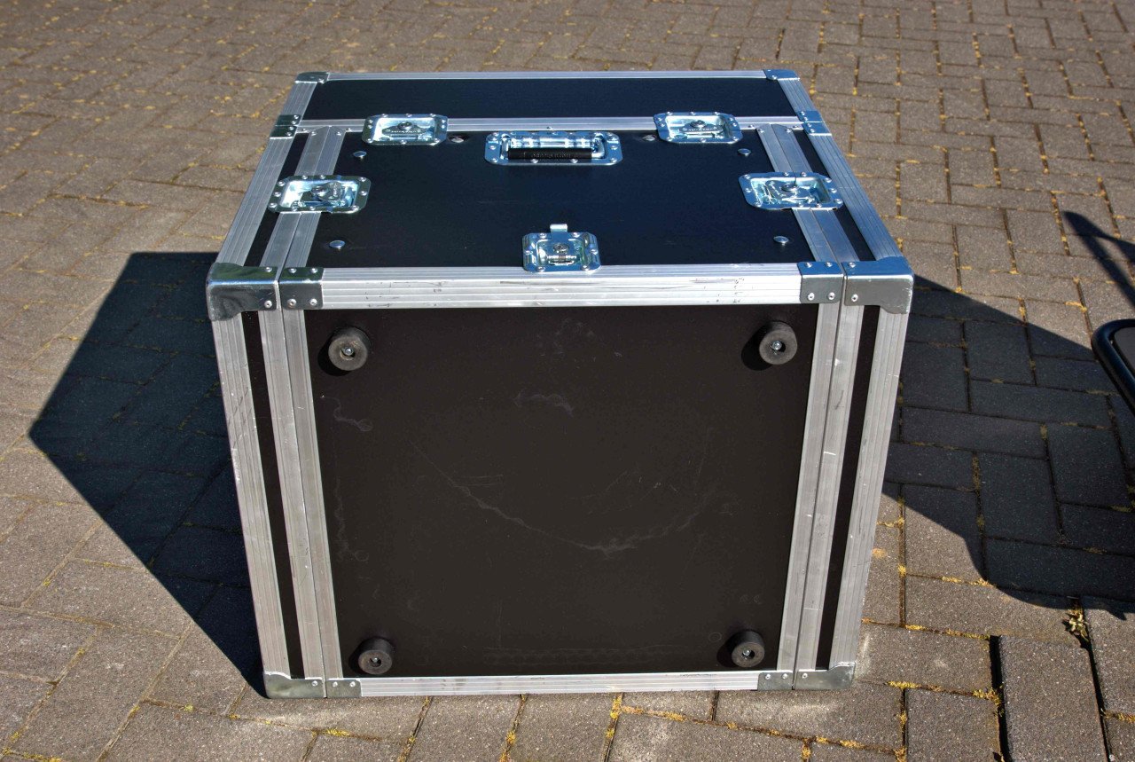 Te koop flightcase 19"  (tape rack)