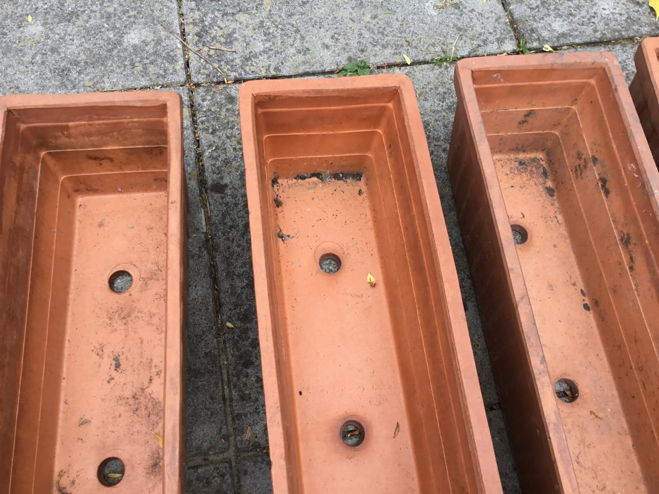 Bloembakken Terra Cotta