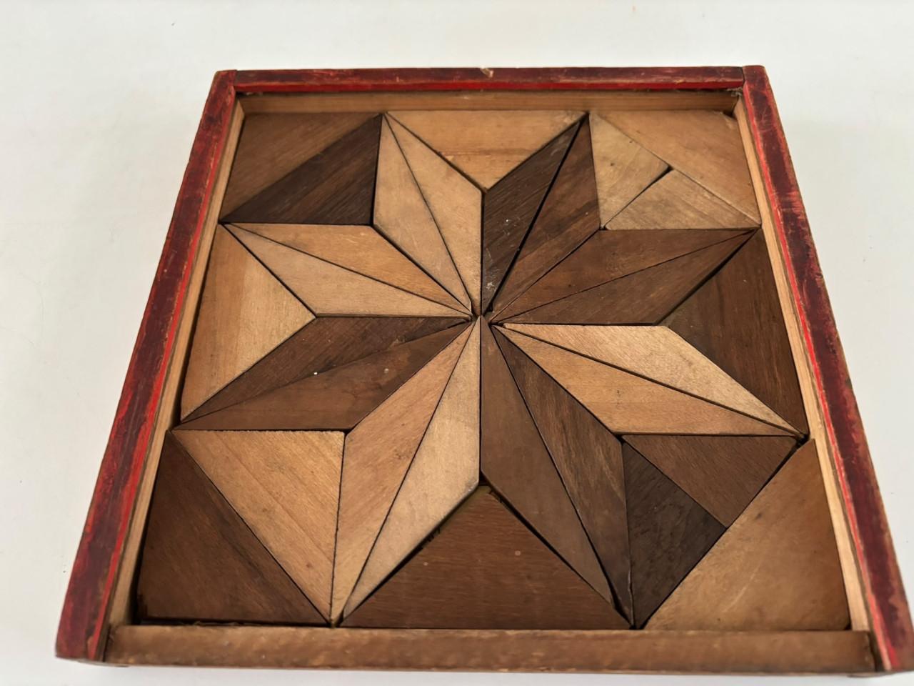 L'art de PARQUETER of parket puzzel