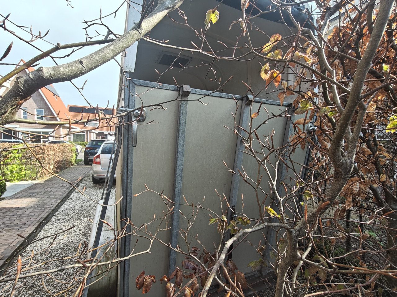 1,5 paards trailer