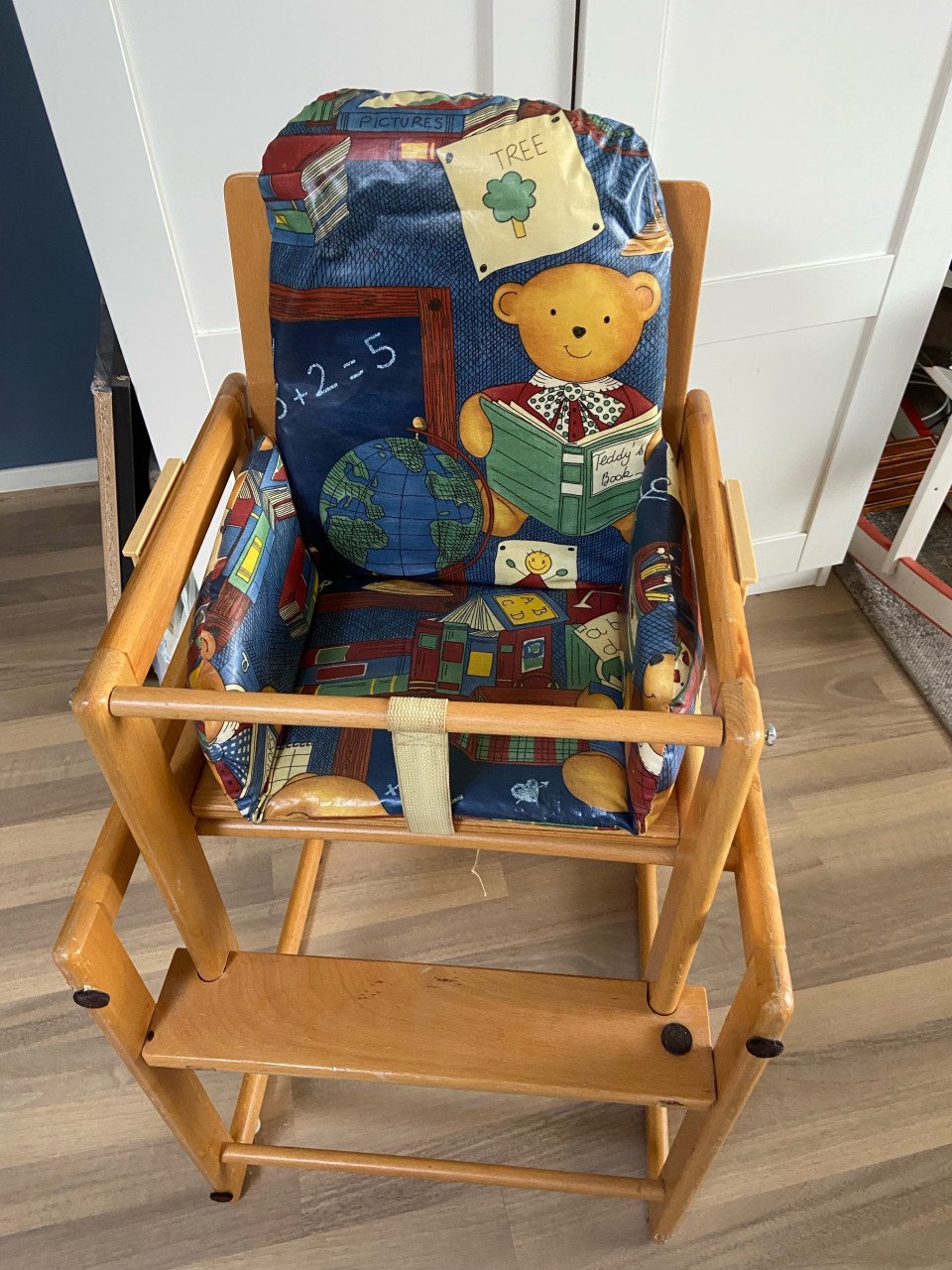 Bopita degelijke kinderstoel, eenvoudig ombouwen naar kindertafel en stoel