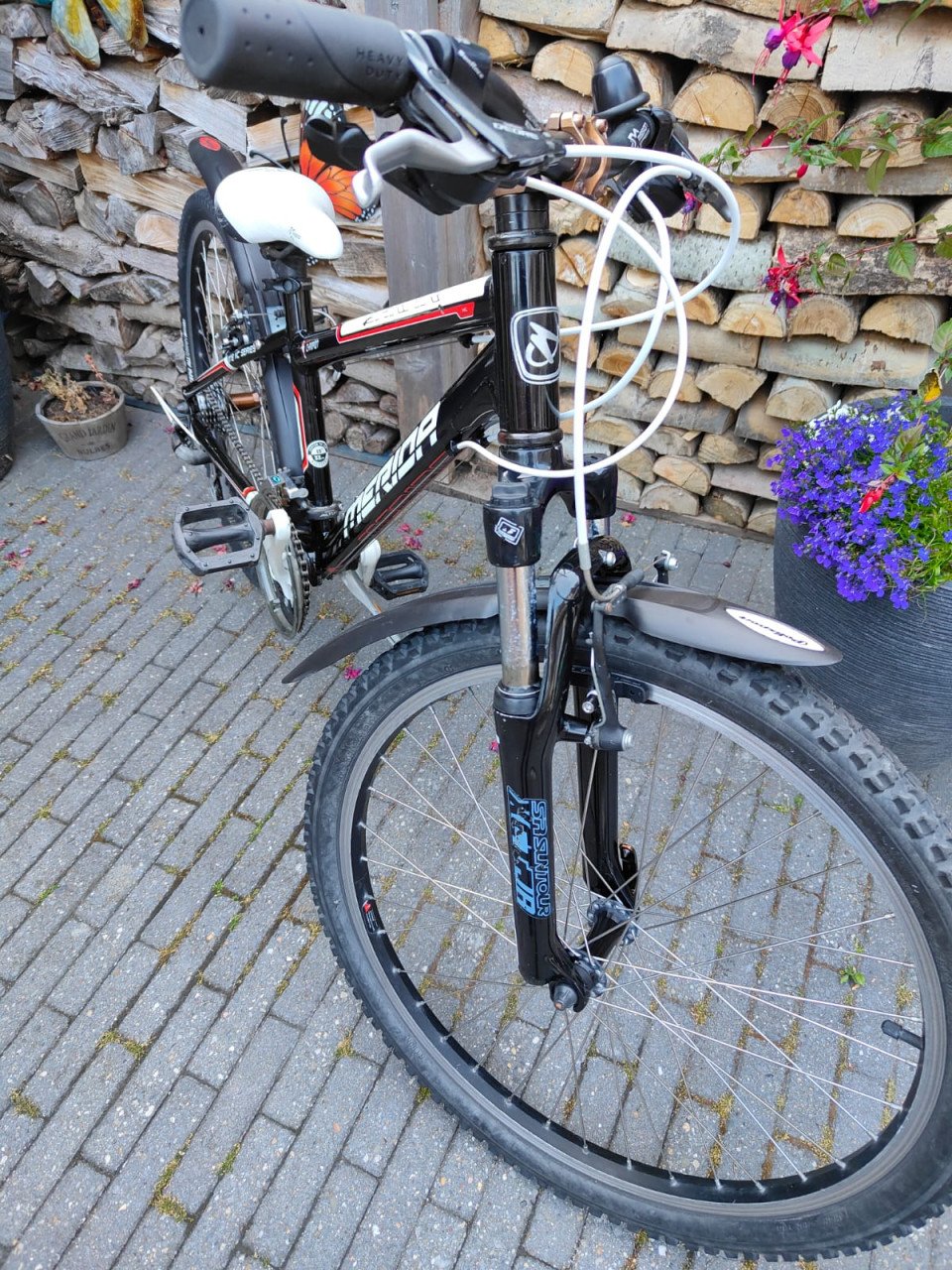 Merida Dakar 24 inch mountainbike 24 versnellingen verende voorvork