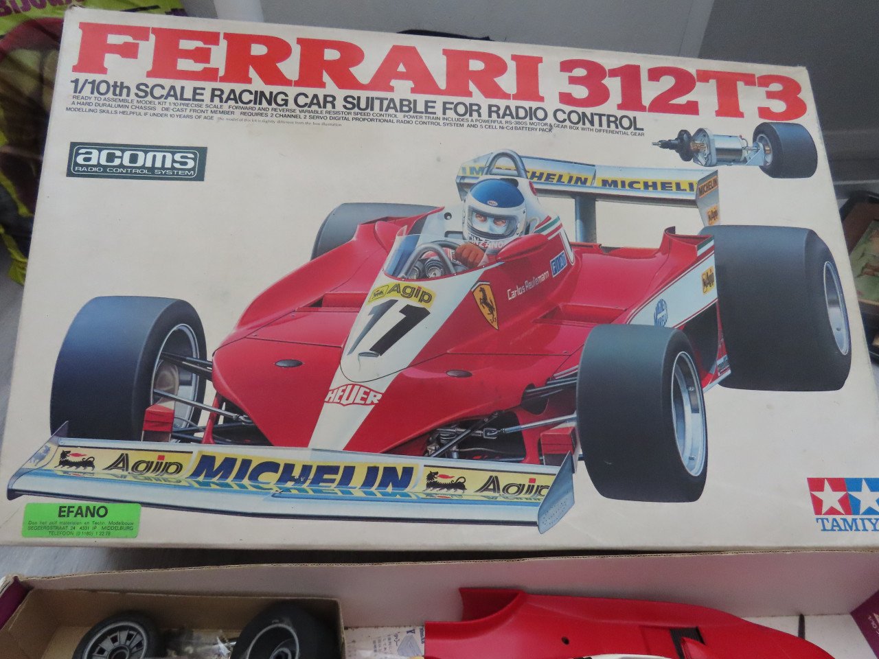 Radiografisch bestuurbare Ferrari