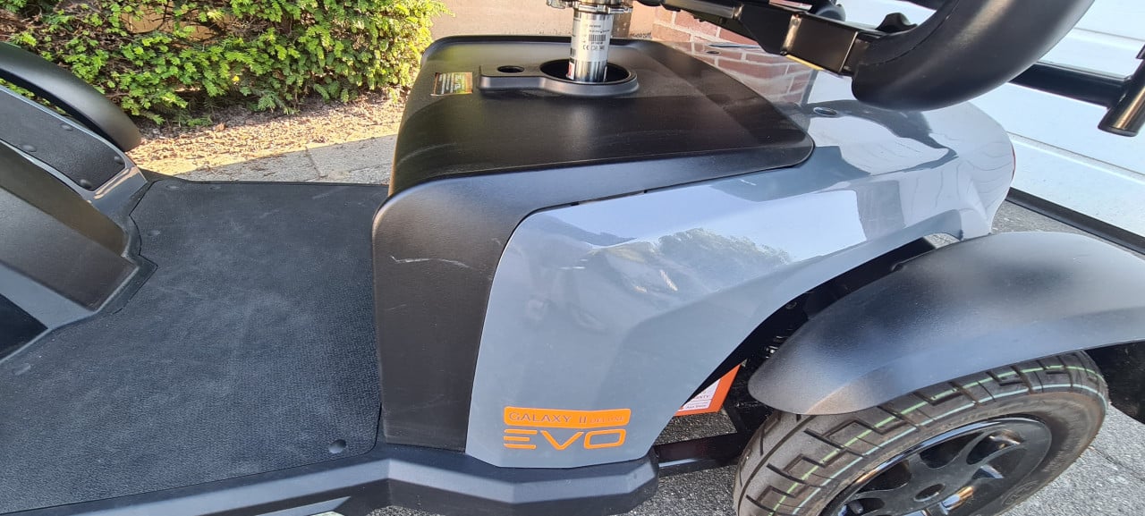 Scootmobiel Excel Galaxy II EVO Deluxe aug.'24 met 2 accu's!
