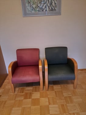 Twee zitstoeltjes