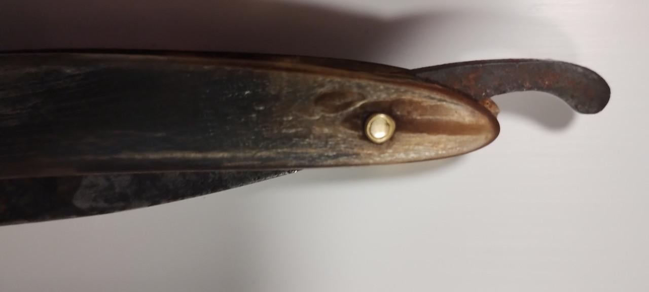 Barbiersmes, gebroeders PITTS 1930.