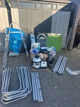 Groot zwembad ! super compleet met zandfilter