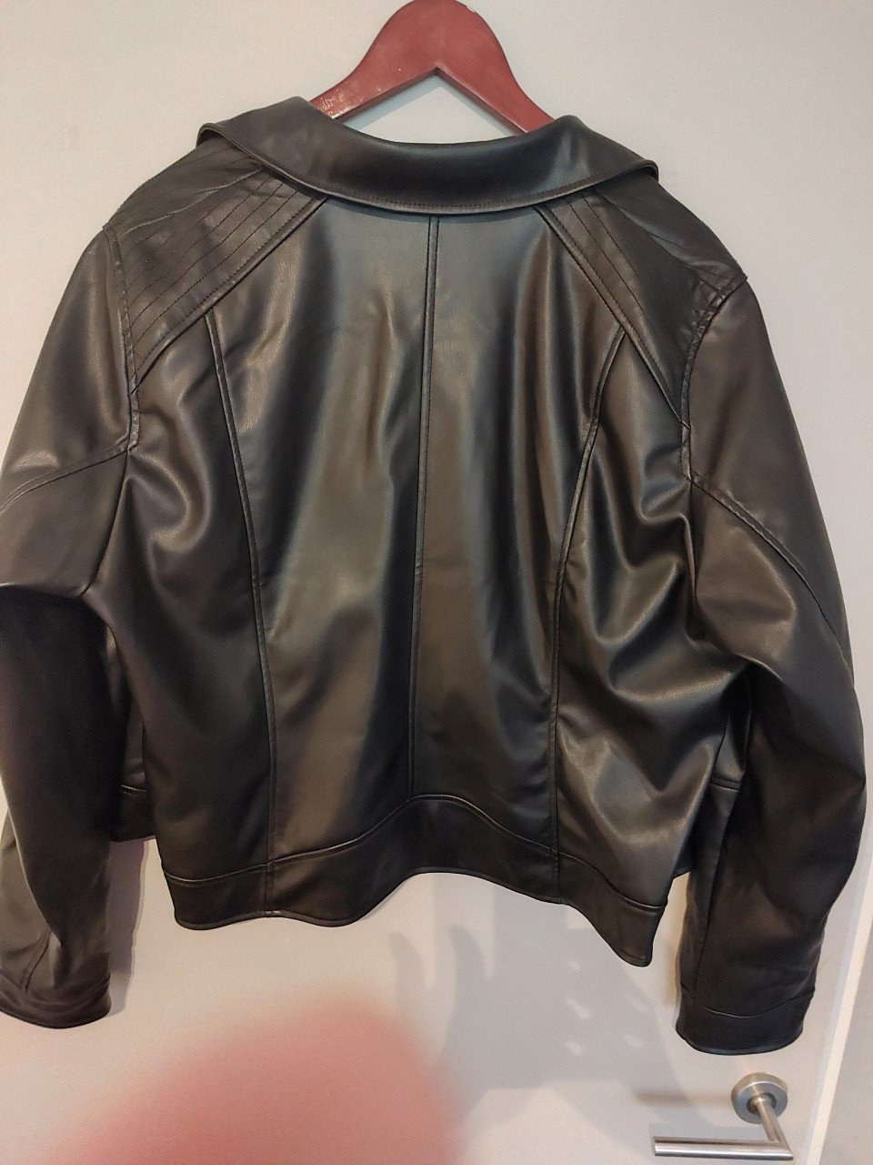 Bikerjack zwart, Vero Moda Curve, Maat 52
