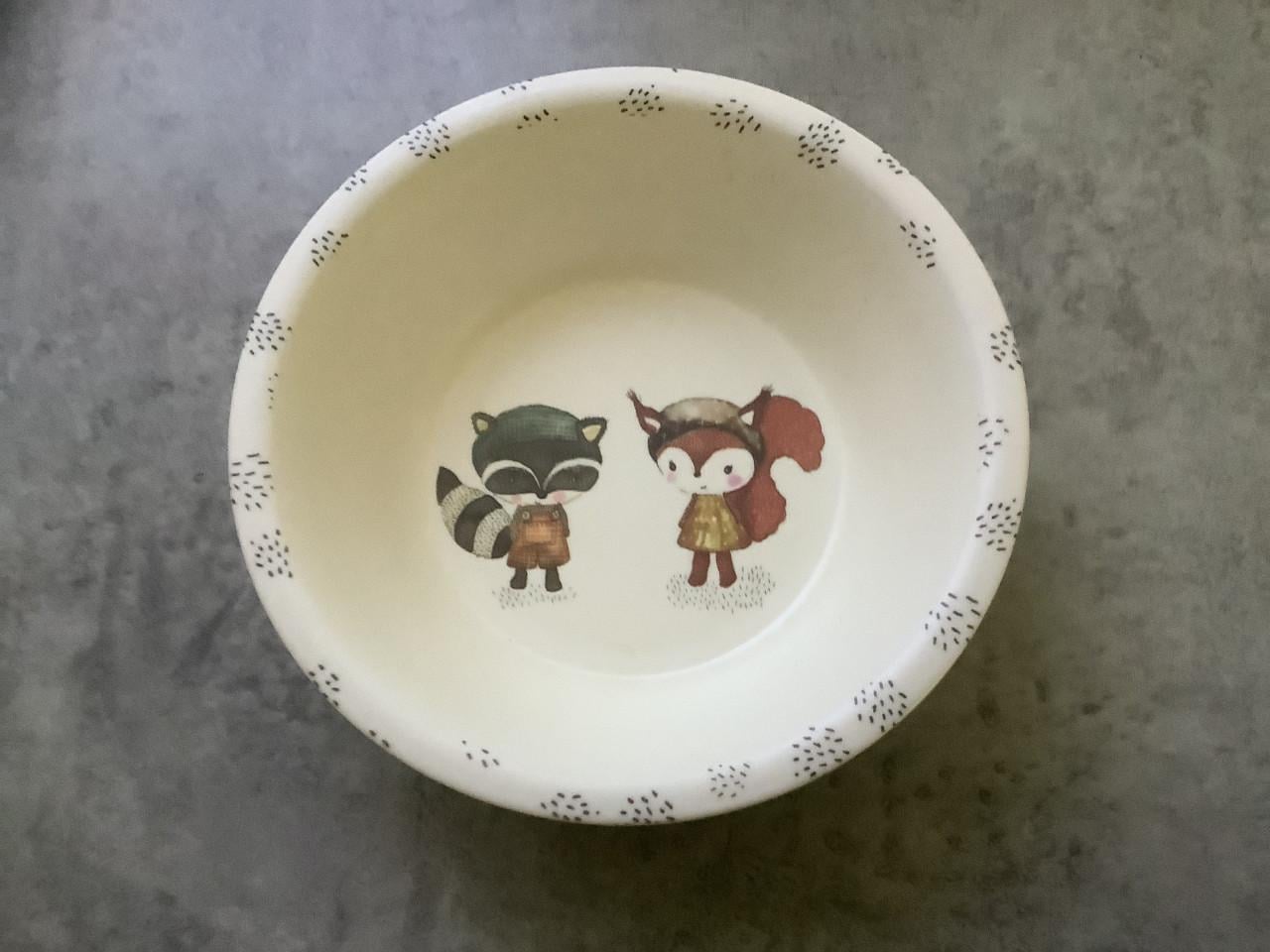 Koziol Beker + Schaal, Lonnie Beker met rietje/deksel, Wrendale Schaaltje