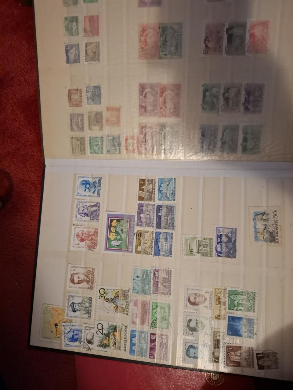 Postzegel verzameling 5 albums