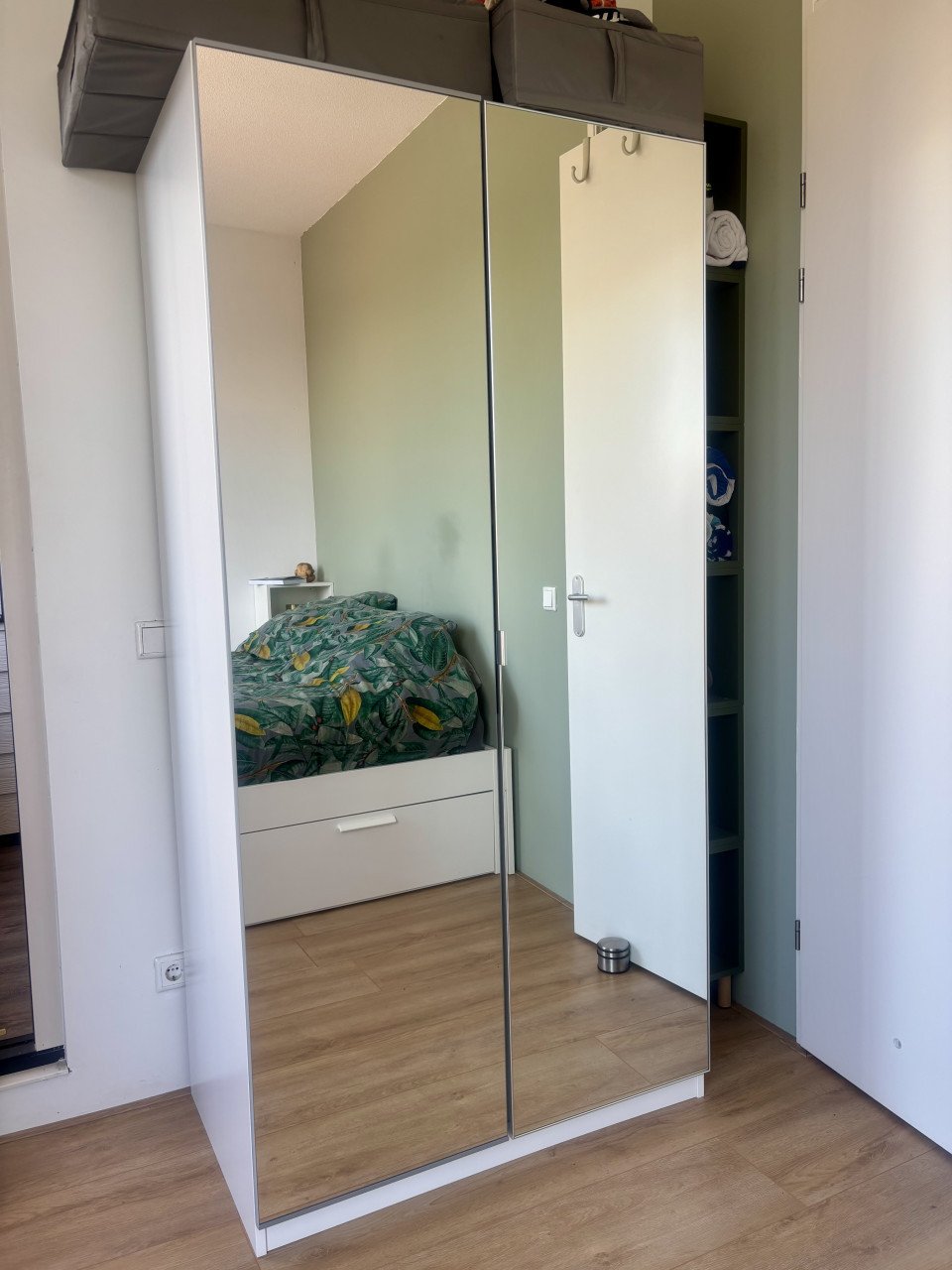 IKEA Pax kledingkast met spiegeldeuren