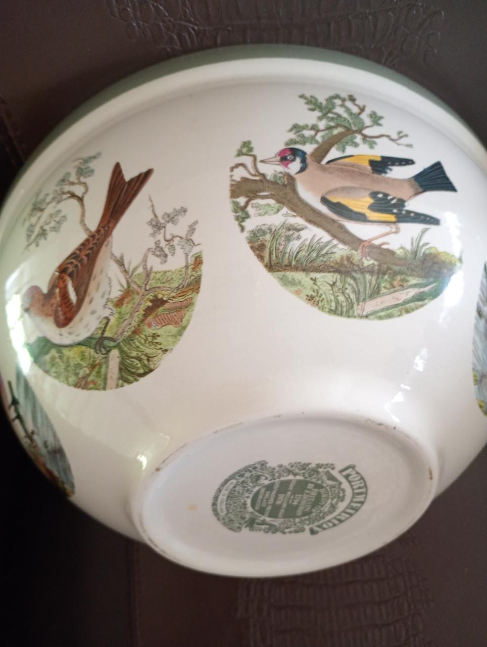 Schaal met  vogels