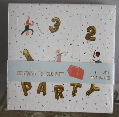 Nieuw in verpakking aftelkalender- fill with your own gifts