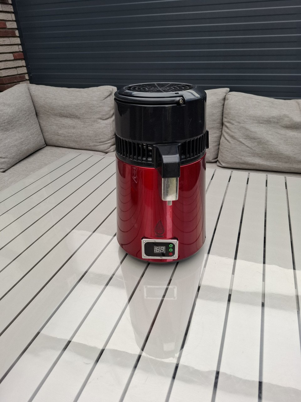VEVOR Water Distilleerder-1 L/uur-4L