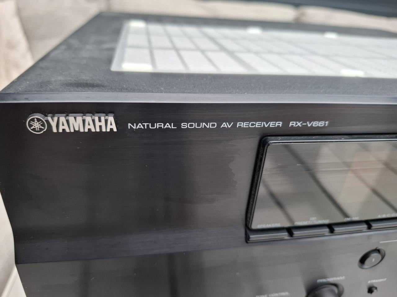 Yamaha RX-V661 Natural Sound AV Receiver met afstandsbediening