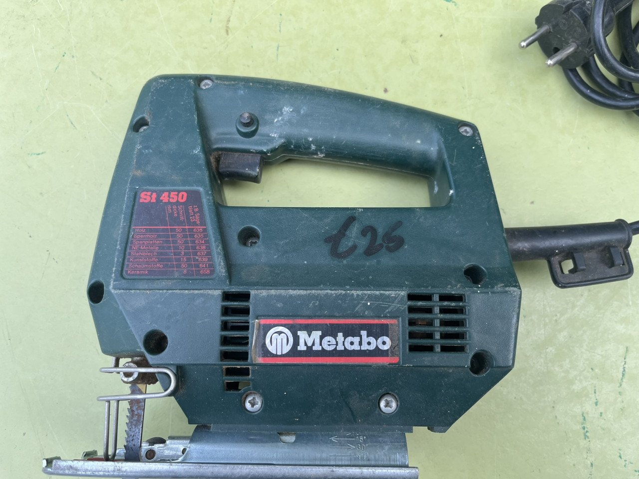Decopeerzaag Metabo St450
