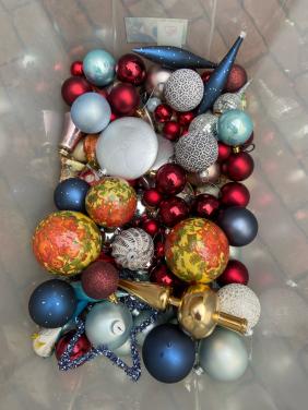 Diverse Kerstballen, in goede staat